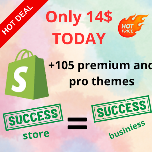 +105 premium pro shopify themes Promo !