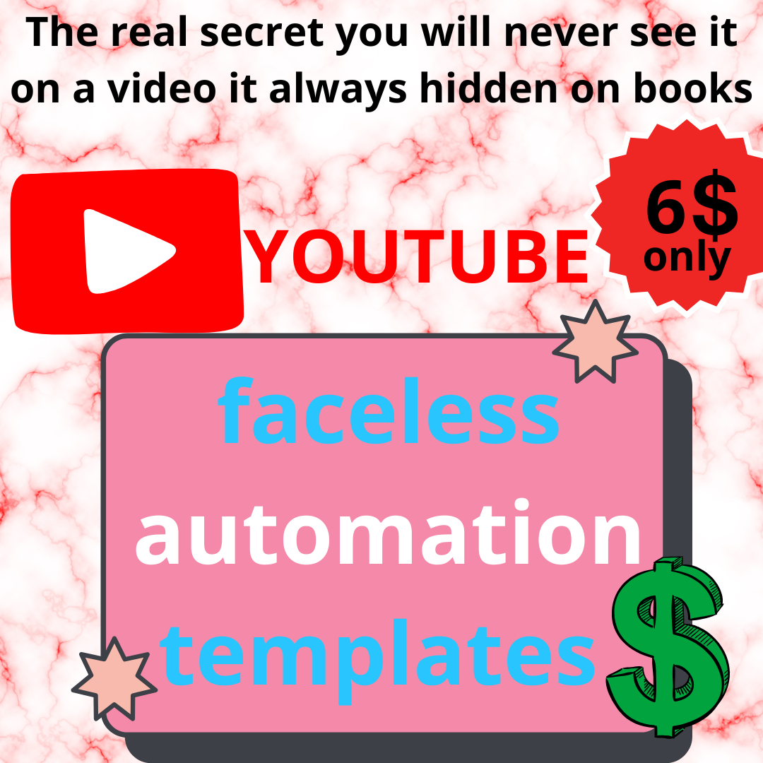 100% successful businiess: Youtube faceless automation templates